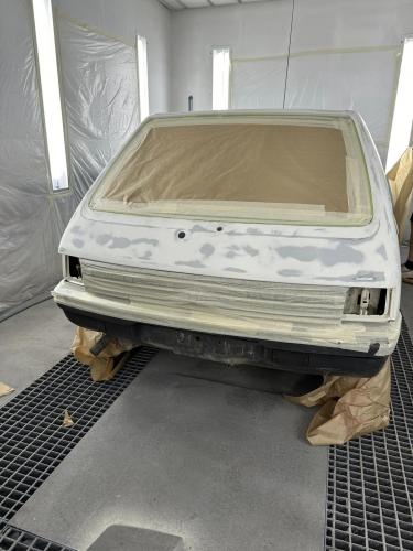 205 peinture cabine