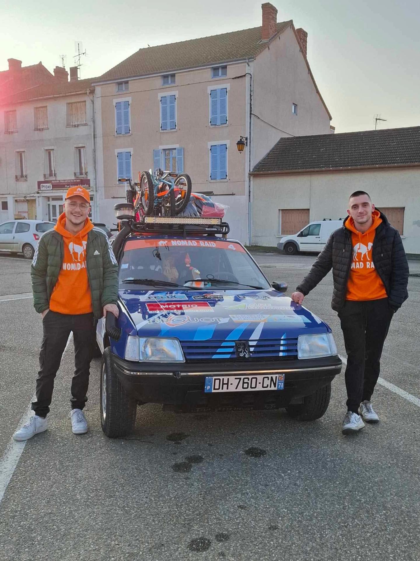 Nomad raid depart romenay