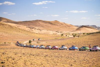Nomad raid vendredi file voiture desert